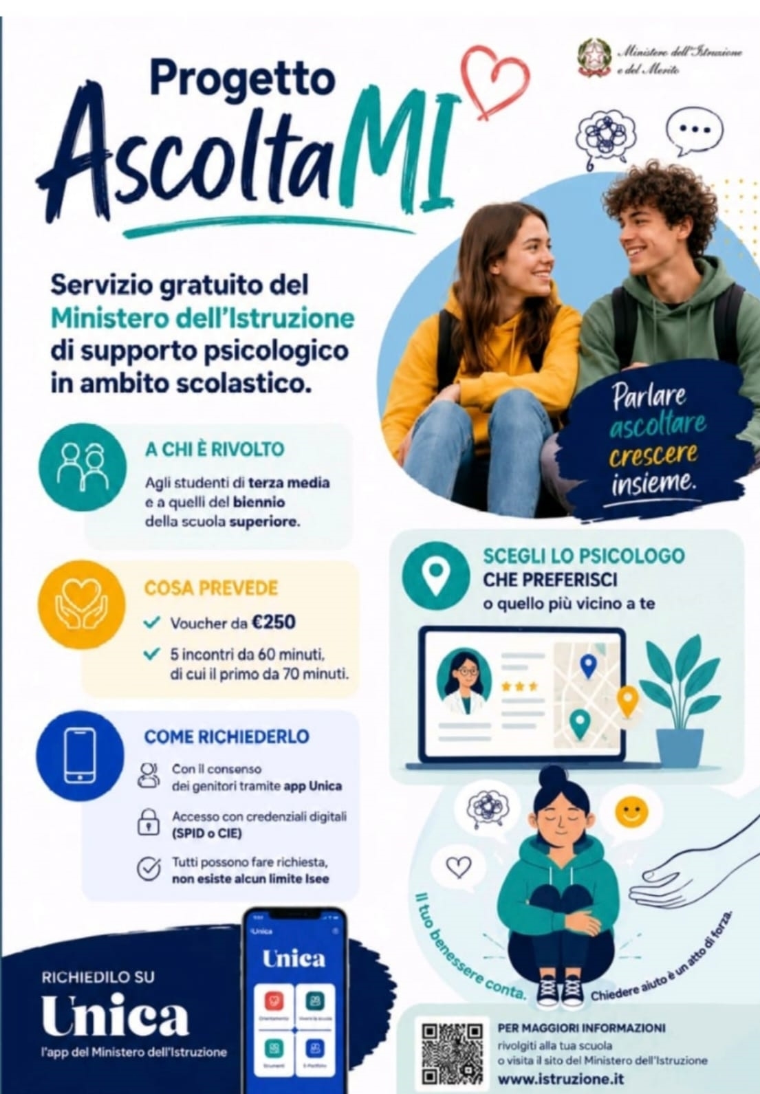 AscoltaMI: la psicologia a scuola